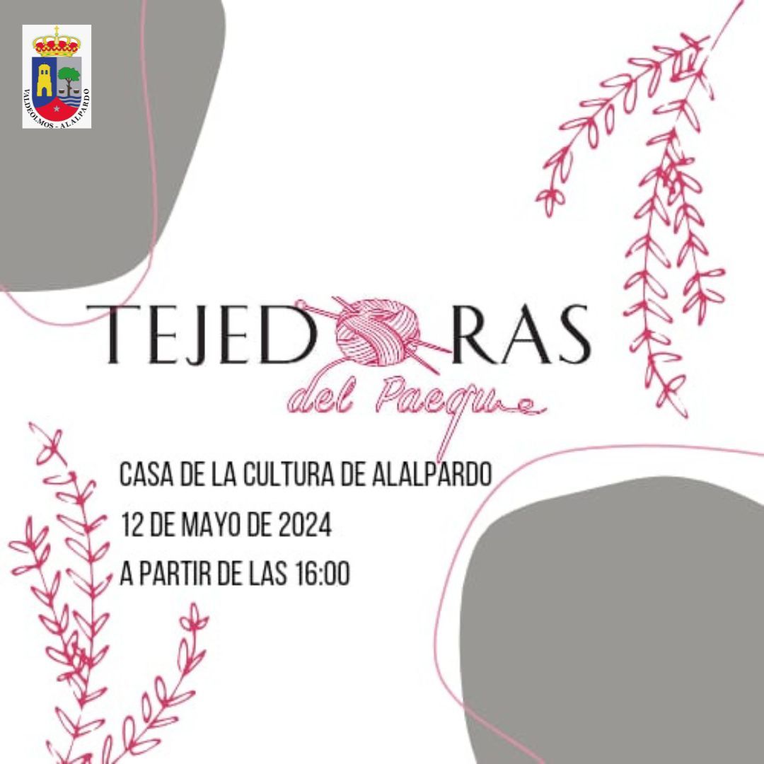 12 de mayo Tejedoras