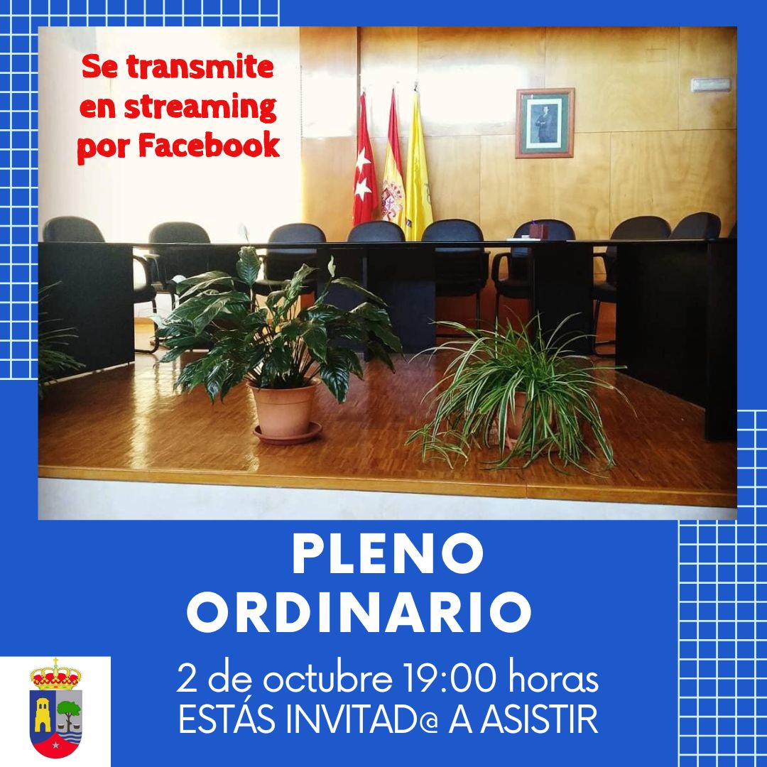 Pleno Ordinario 2 octubre