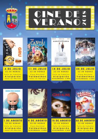 CINE DE VERANO 2018