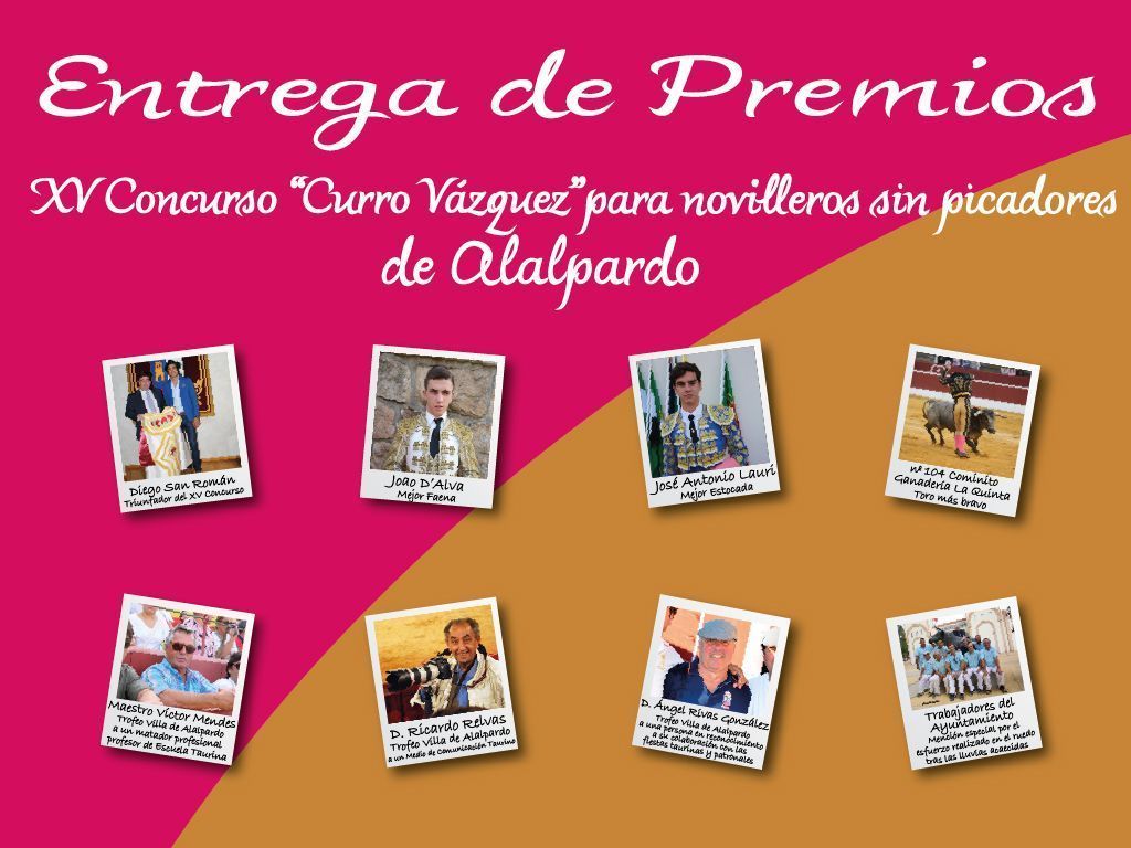 Entrega de premios