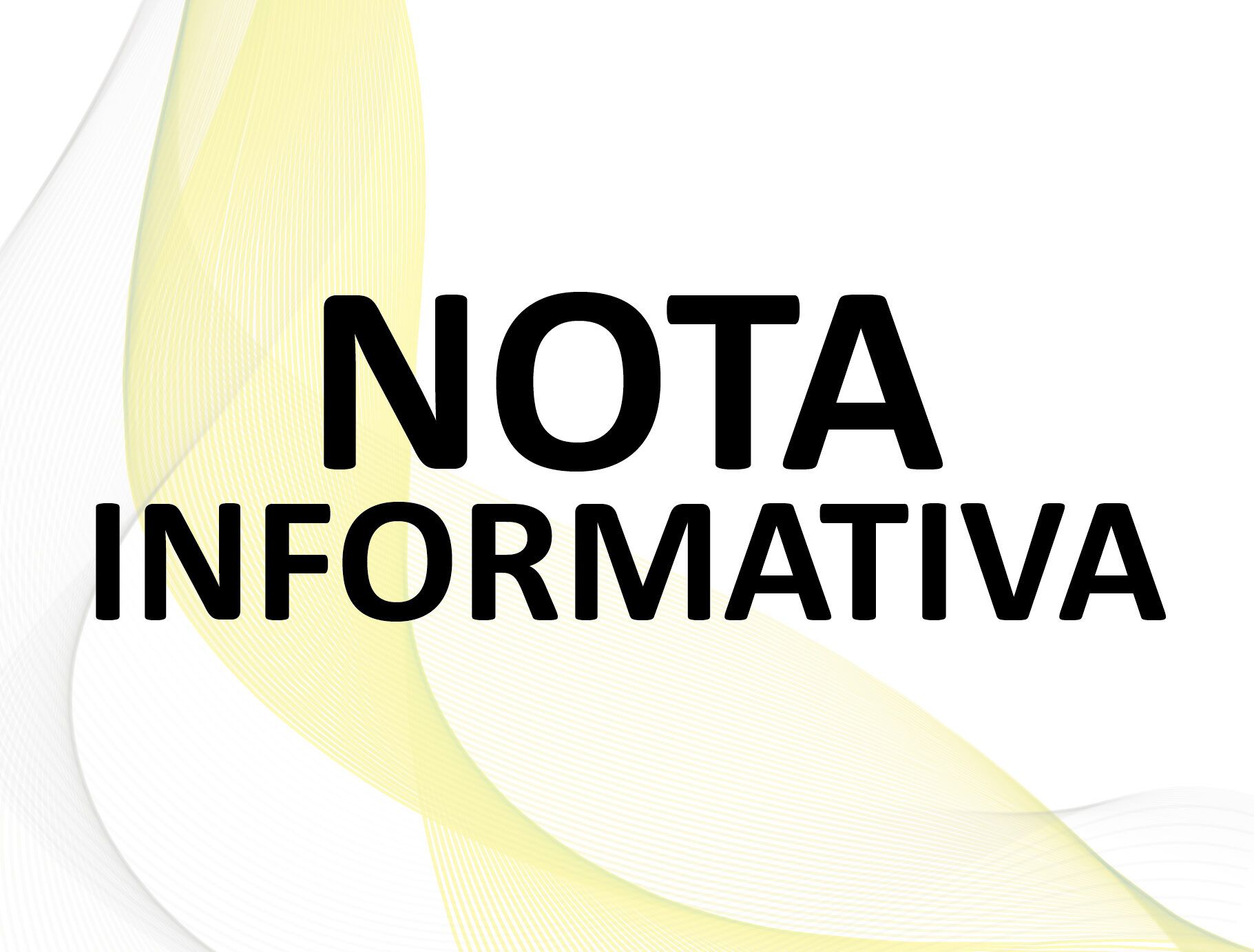 Nota Informativa - Vía Verde